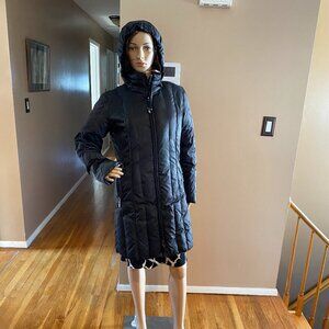 Nautica Black SUPER WARM Hooded Winter Jacket Size S